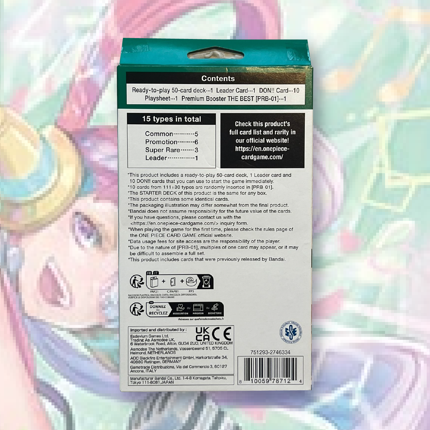 [ST-16] Uta Starter Deck Green - English