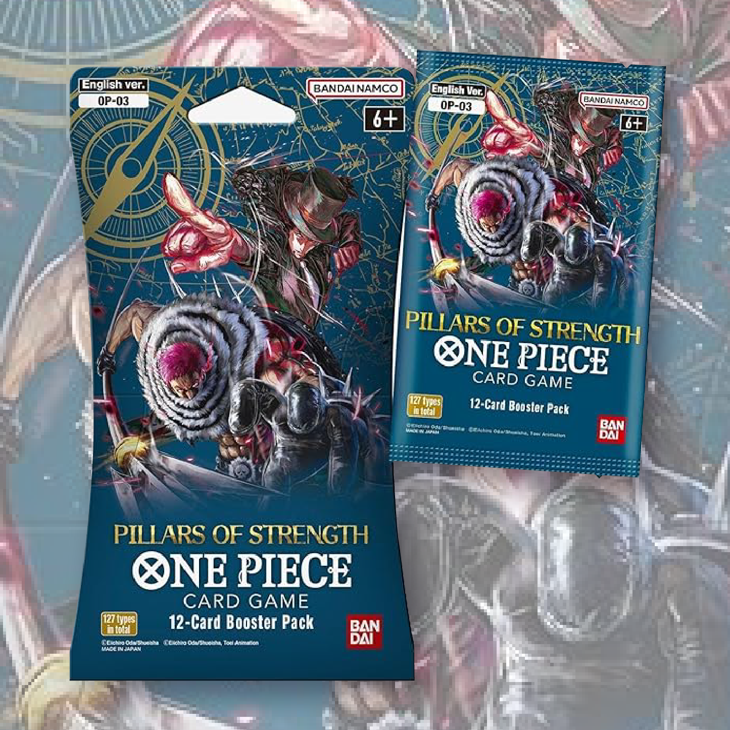 op03 booster box english One Piece Card Game - Pillars of Strength Booster Box (OP03)