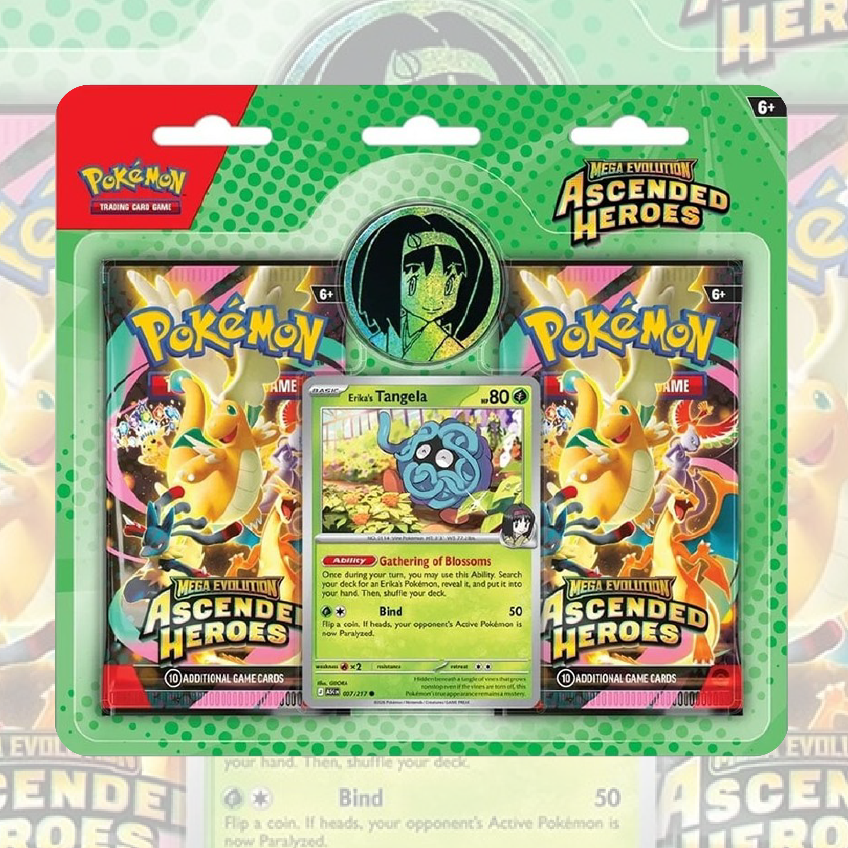 Pokémon Ascended Heroes - Two Booster Blister - English