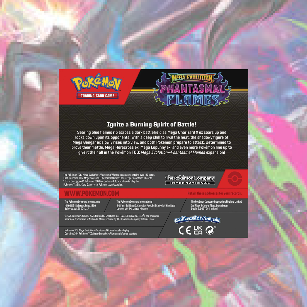 Mega Evolution Phantasmal Flames