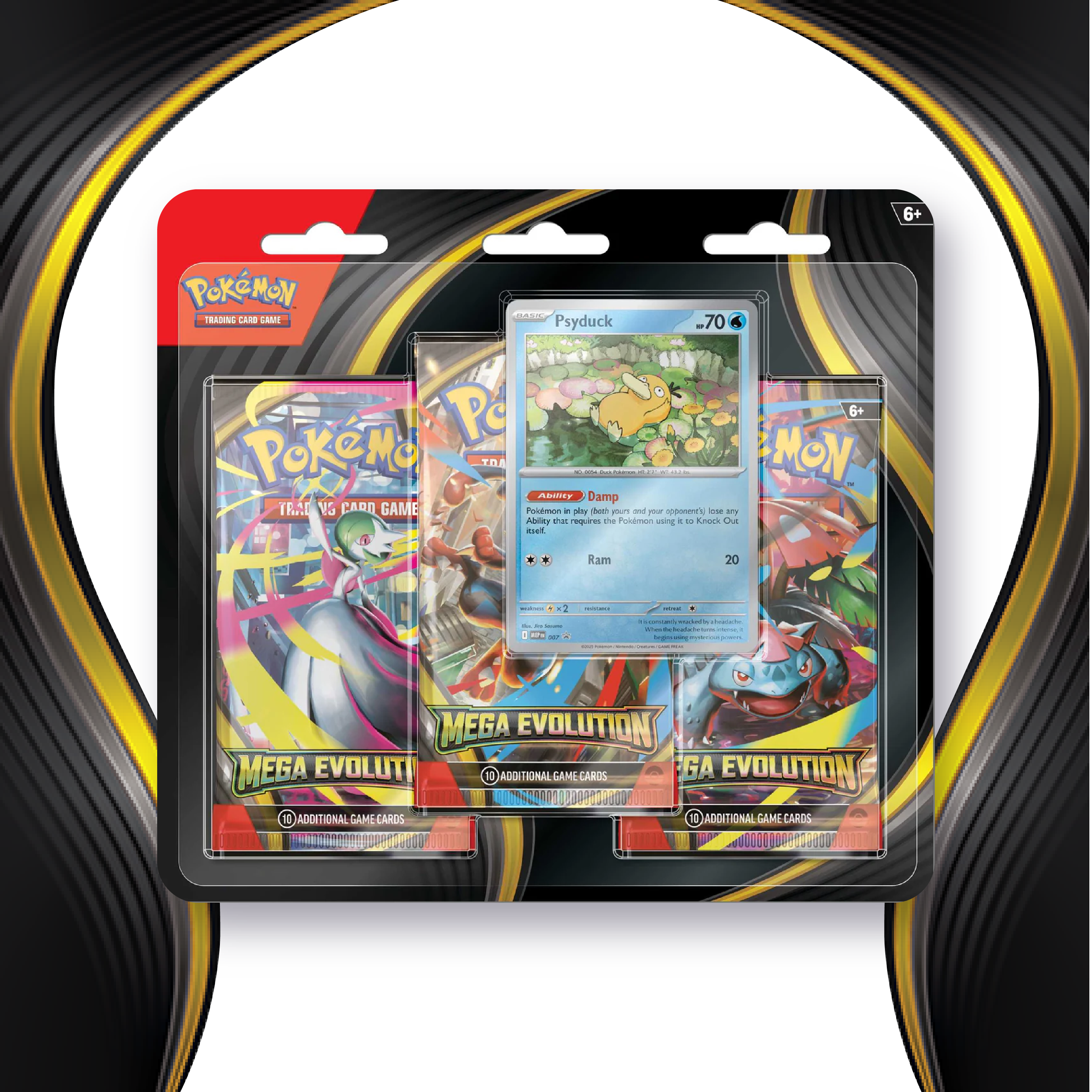 Mega Evolutions - Three Booster Blister