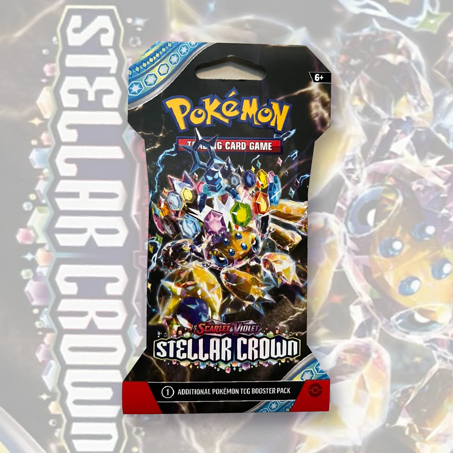 Pokémon Stellar Crown - Sleeved Booster Pack - English
