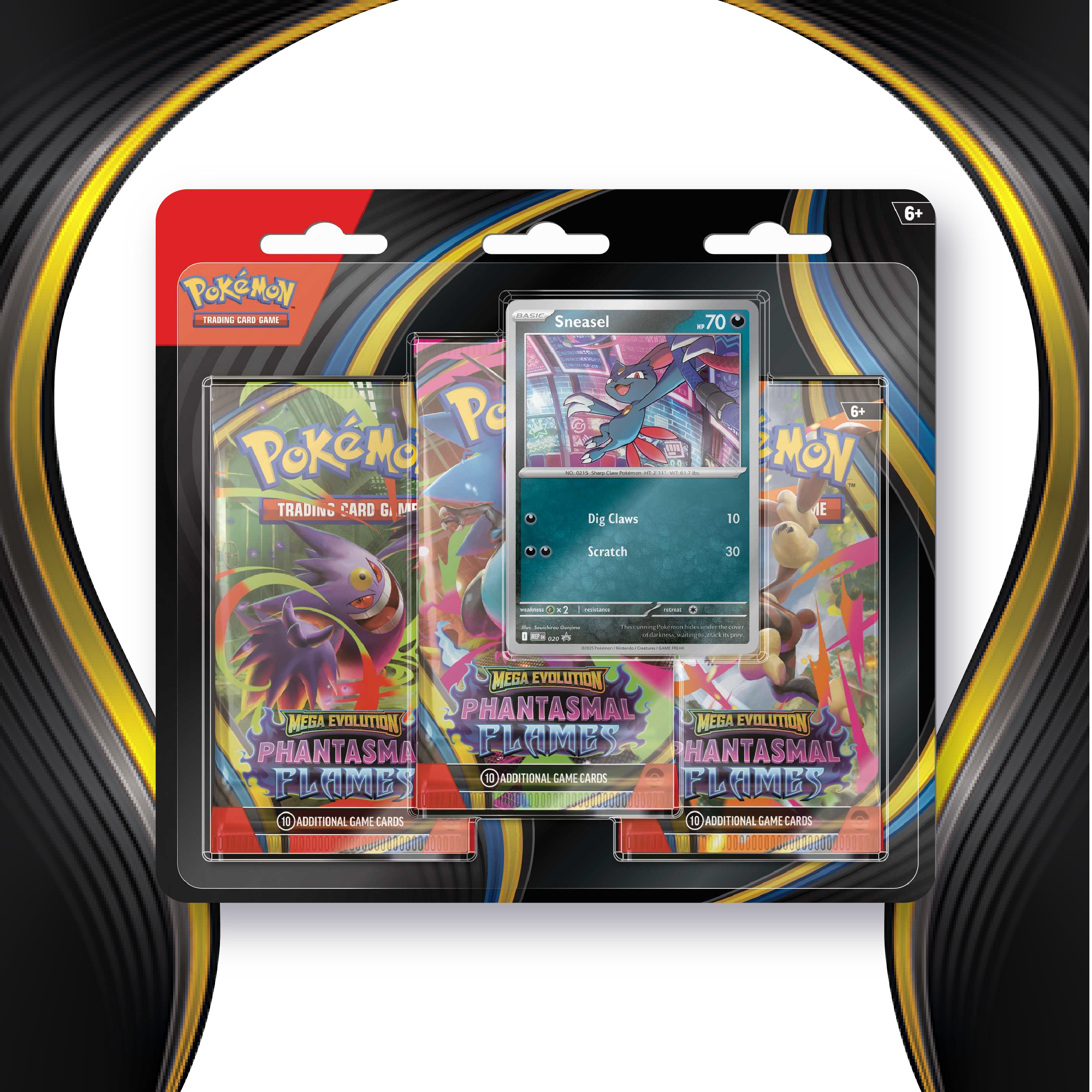 Mega Evolutions - Three Booster Blister