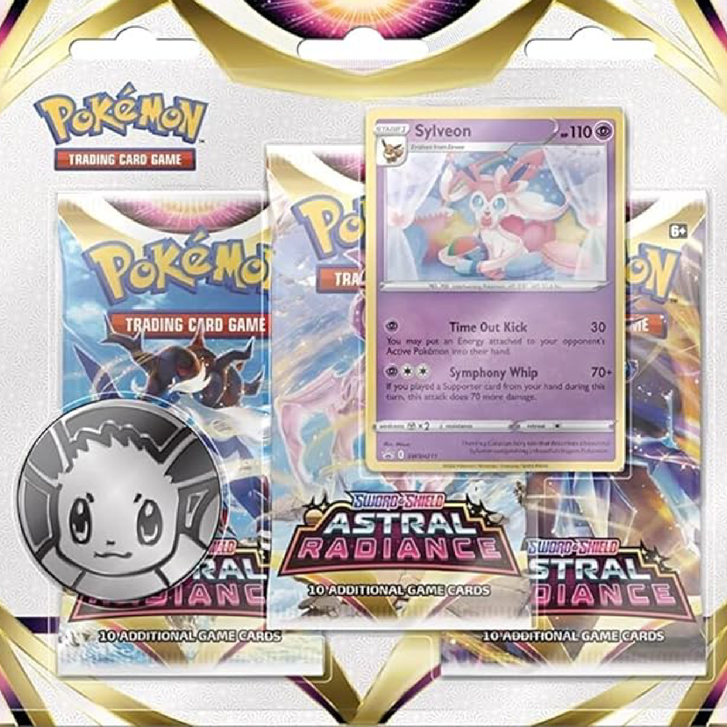 Pokémon Astral Radiance - Three Booster Blister - English