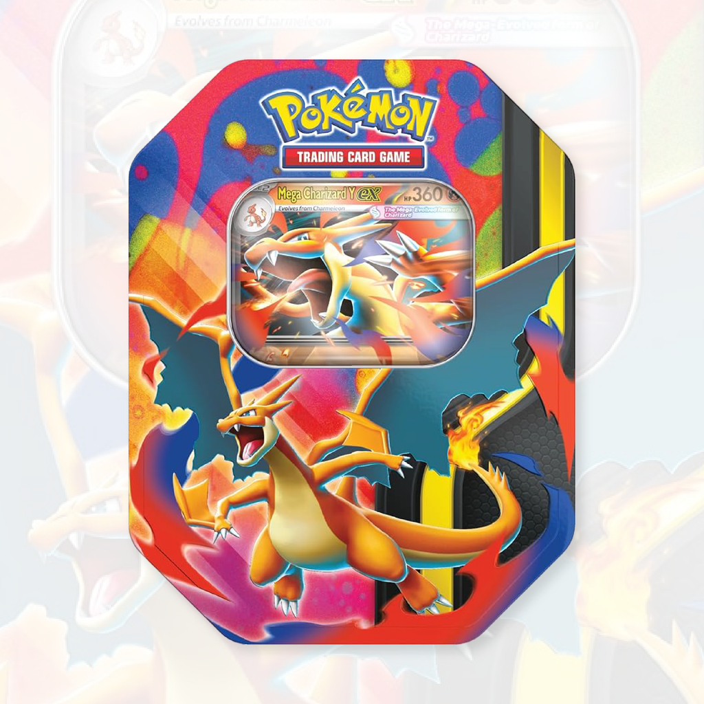 Pokémon TCG: Mega Charizard and Tin - English