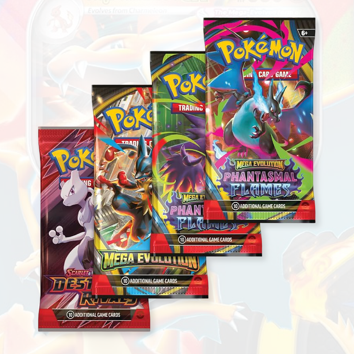 Pokémon TCG: Mega Charizard and Tin - English