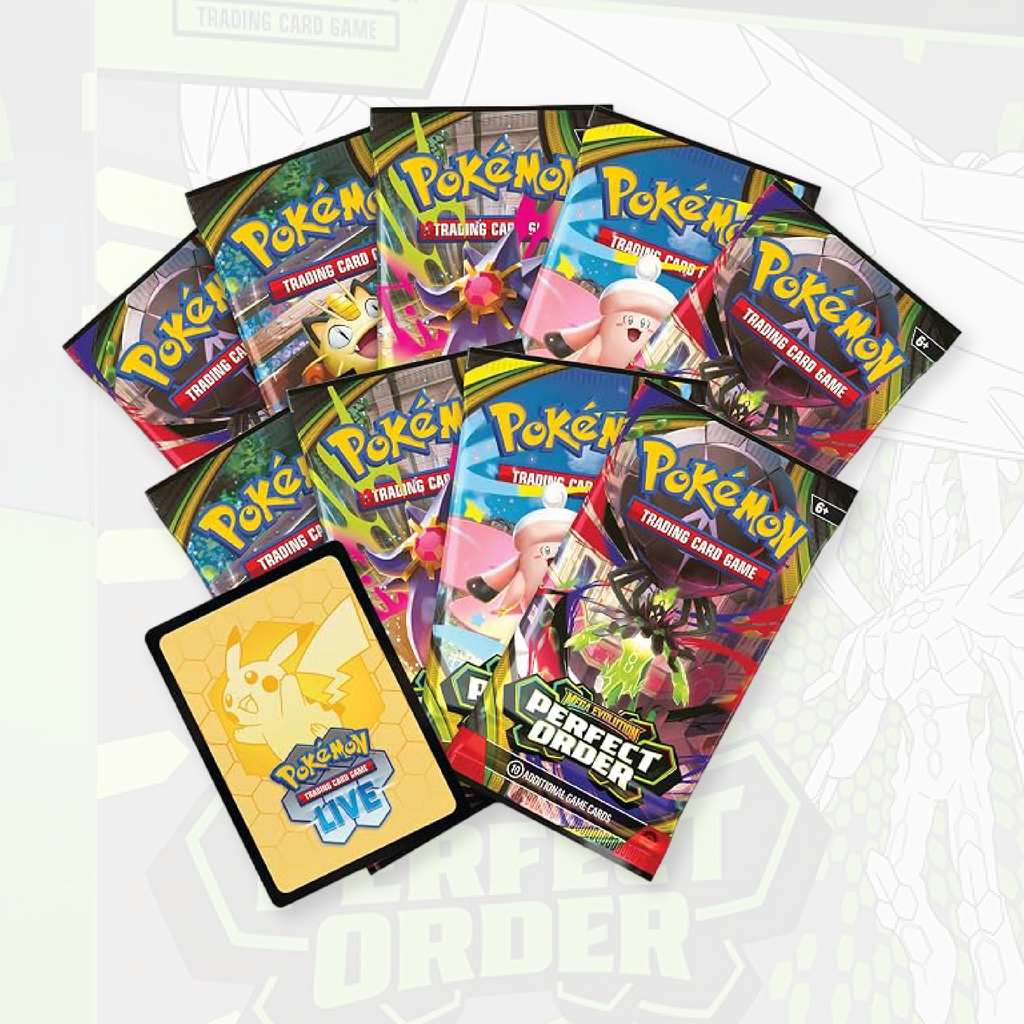 Pokémon TCG: Mega Evolution - Perfect Order Elite Trainer Box - English